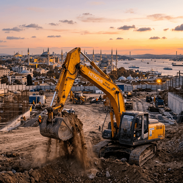İstanbul Kiralık Kepçe & Ekskavatör